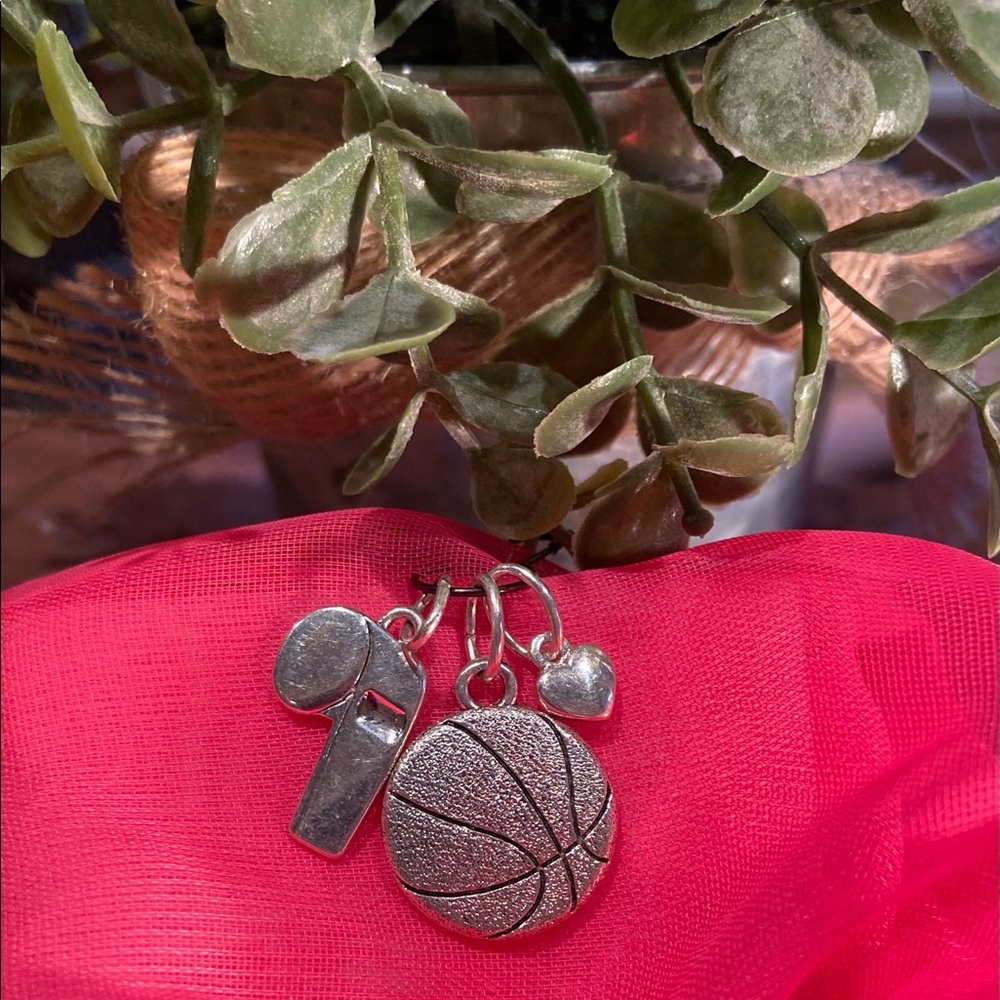 Premier Designs Basketball Lover 3 charm set